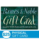 BARNES & NOBLE<sup>®</sup> $25 Physical Gift Card
