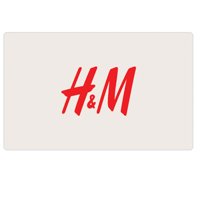 H&M<sup>&reg;</sup> Digital $25 Gift Card – H&M makes new fashion accessible to anyone. Shop for the latest fashion and apparel at prices that work for everyone. You can even shop for home décor! Get inspired with a new wardrobe or try a new look with their exclusive designer collaborations.