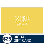 YANKEE CANDLE<sup>®</sup> Digital $25 Gift Card