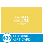 YANKEE CANDLE<sup>®</sup> $30 Physical Gift Card