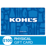 KOHL'S<sup>®</sup> $100 Physical Gift Card