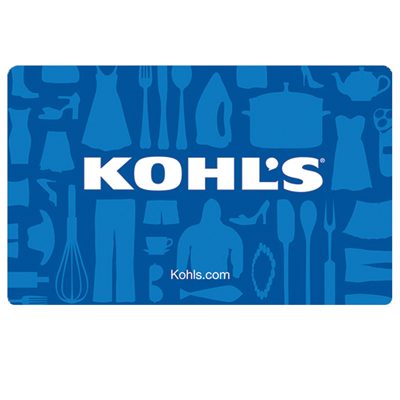 KOHL'S<sup>&reg;</sup> $30 Physical Gift Card – Kohl's department stores are stocked with everything you need for yourself and your home.  Shop for the best merchandise at the best prices.