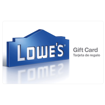 LOWE'S HOME IMPROVEMENT<sup>&reg;</sup> $25 Physical Gift Card – Find everything you need for your home improvement projects.