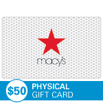 MACY'S<sup>®</sup> $50 Physical Gift Card