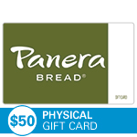 PANERA BREAD<sup>®</sup> $50 Physical Gift Card