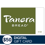 PANERA BREAD<sup>®</sup> $50 Digital Gift Card
