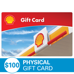 SHELL GAS<sup>®</sup> $100 Physical Gift Card
