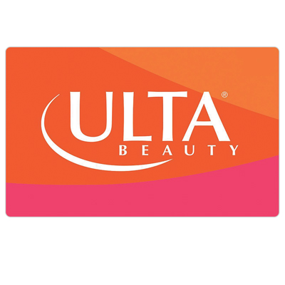 ULTA<sup>&reg;</sup> $50 Digital Gift Card – An Ulta Beauty Gift Card is the only thing a woman needs for All Things Beauty, All in One Place. Ulta Beauty stores offer more than 20,000 beauty products from leading and emerging brands (more than 500 in all), which makes for endless possibilities.