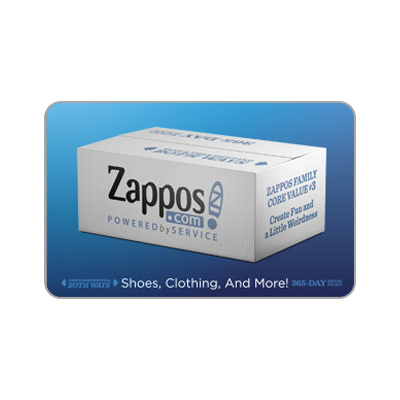 ZAPPOS® $50 Gift Card